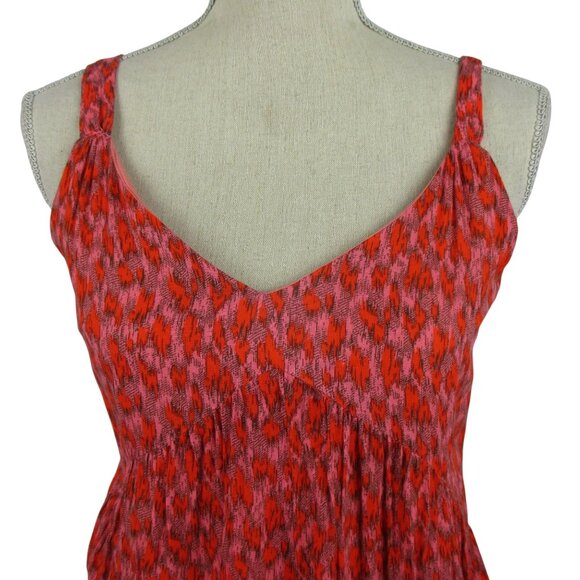 Joie Maxi Dress Tiered Sleeveless Flowing Summer Boho Size S Tea Rose $248 - Picture 3 of 8